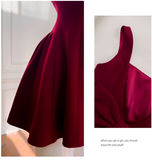 Niulatu A-line Spaghetti Strap Short Prom Dress Homecoming Dress HZ1108