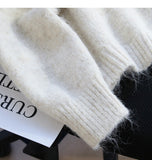 Niulatu button simple knitted cardigan HZ1108