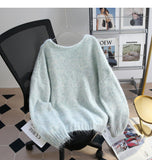Niulatu Sequined 3D Flower Knitted Sweater HZ1108