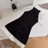 Niulatu A-line beaded Halter Short Prom Dress,Homecoming Dress HZ1108