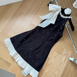 Niulatu A-line beaded Halter Short Prom Dress,Homecoming Dress HZ1108