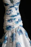 Niulatu Sweetheart Mermaid Long Prom Dresses Tulle Vintage Evening Dresses HZ1026