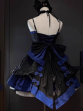 Niulatu Ball Gown Spaghetti Straps Satin Short Cocktail Dresses Birthday Outfits SD582