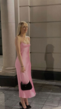 Niulatu Satin Prom Dress Long Evening Dress Party Dress HZ0113