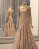 Niulatu Strapless Mermaid Evening Dress Formal Gown HZ1007