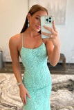 Niulatu Mermaid Lace Appliques Long Prom Dresses, Evening HZ1007