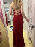 Niulatu Sheath Evening Dress With Split Winter Dance Dress HZ1007