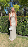 Niulatu Sheath/Column Prom Dress Modest Evening Dress HZ1007