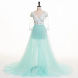 Niulatu Maternity Dress PhotoShoot Long Pregnancy Shoot Dresses Elegence Maxi Gown Baby HZ1007