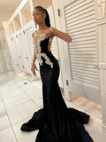 Niulatu Mermaid Lace Afrcian Prom Dress Evening Dress HZ1007