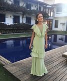 Niulatu Floor Length Prom Dress Fashion Evening Dress HZ1007