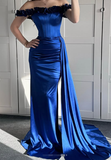 Niulatu Off The Shoulder Mermaid Evening Dress Formal Prom Dress HZ1007