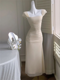Niulatu Women Elegant Summer New Fashion Evening Dress Vestidos Vintage Bodycon HZ1007