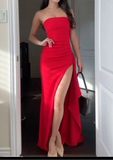 Niulatu Split Prom Dress Formal Graduation Gown HZ0113