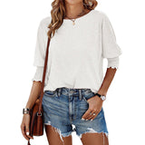 2025 Summer New Fashion Loose Circle Leader Mouth Long Version Of Large-Size T-Shirt Girl HZ0108