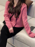 Small Fragrant French Retro Double-Bronched Sweater Coat Women's Spring And Autumn High-End Famous Temperament Knitted Cardigan Women's Clothing HZ0108