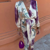 2025 Spring Suit Women's Temperament Casual V-Neck Long Sleeve Open Two Sets Of Fashion Sets HZ0108