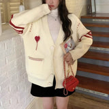 Gentle Lazy Wind Sweater Coat Women's Spring And Autumn Loose Top 2025 New High-End Knitted Open Shirt HZ0108