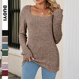 2025 Women's Clothing New Blouse Autumn And Winter Collar Pit Grinding Long Version Of Long-Sleeved Woman HZ0108