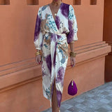 2025 Spring Suit Women's Temperament Casual V-Neck Long Sleeve Open Two Sets Of Fashion Sets HZ0108