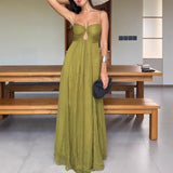 Niulatu New Summer Sexy Sling Belt U-Shaped Design Holiday Dress Dress SPCP