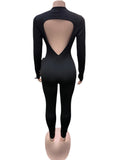 2025 New Fashion Sexy Hottie Tights Hips Long-Sleeved Solid-Colored Trousers HZ0108