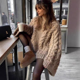 Women's Crumped Flower Sweater Autumn Women's New Loose Leisure Fashion Flower Sweater HZ0108