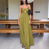 Niulatu New Summer Sexy Sling Belt U-Shaped Design Holiday Dress Dress SPCP