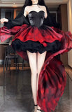 Niulatu Gown Party Dress Lolita Dress Christmas Dress Burgundy Birthday Dresses SD1132