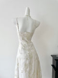 Cute Mermaid Spaghetti Straps Lace Long Summer Dress For Women HZ1214