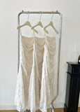Cute Mermaid Spaghetti Straps Lace Long Summer Dress For Women HZ1214