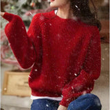 Korean Chic Autumn/Winter Miniaum Vintage Lazy Sweater Coat + Knitted Suspension Dress Two-Sleeve Woman HZ0108