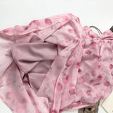 Sexy Sheath Straps Floral Pink Summer Dress Holiday Party Outfits For Women HZ1214