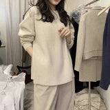 2025 Women's Sweater Women's Autumn And Winter Fashion Jacket Head Open Fork Knitting Jersey Long-Sleeved Temperament Bottoming Autumn Winter HZ0108