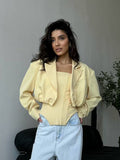 Spring And Autumn New Women's Small Short Blazer Design Temperament Strapped Bra Coat Set HZ0108