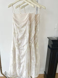 Cute Mermaid Spaghetti Straps Lace Long Summer Dress For Women HZ1214