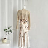 Sweet Mermaid 2 Piece Long Women Summer Holiday Holiday Dresses HZ1214