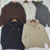 Korean Version Of Half Zipper Collar Collar Sweater Women's Autumn And Winter Knitted Women's Loose Casual Soft Sweater HZ0108