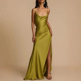Niulatu Sling Dress In Spring/Summer 2025 INS Casually Relaxed Vacation Open Dress SPCP