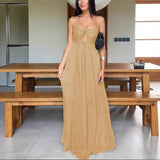Niulatu New Summer Sexy Sling Belt U-Shaped Design Holiday Dress Dress SPCP
