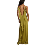Niulatu Sling Dress In Spring/Summer 2025 INS Casually Relaxed Vacation Open Dress SPCP