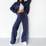 Women's 2025 Spring Set Temperament Casual Loose Fashion Cardigan With Tunic Suit For Women HZ0108