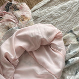 Cute A line Spaghetti Straps Pink Floral Lace Summer Dress Holiday Party Outfits For Women HZ1214