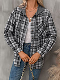 2025 Autumn And Winter New Lady Fashion Casual Hooded Stender Shirt HZ0108