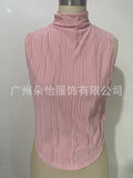 2025 Summer New Sexy Hottie Y2K Sleeveless Short Lady Vest HZ0108