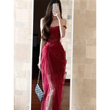 Vintage Sheath Off The Shoulder Lace Burgundy 22th Birthday Dress Party Dress Cute Evening Outfits HZ1121