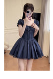 Niulatu A line Spaghetti Straps Short Homecoming Dresses Party Dress Birthday Outfits SD1204