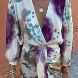 2025 Spring Suit Women's Temperament Casual V-Neck Long Sleeve Open Two Sets Of Fashion Sets HZ0108