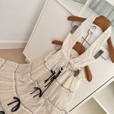 Sexy A line Halter Neckline 2 Pieces Summer Dress Holiday Dresses Party Outfits For Women HZ1214