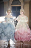 Vintage Ball Gown Off The Shoulder Short Sleeves Spring 16th Birthday Dress Lolita Summer Dress 18th Birthday Outfits HZ1214